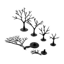 WOODLAND WTR1120 TREES - TREES 2-5 cm / 114 pieces