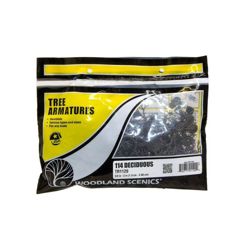 WOODLAND WTR1120 TREES - TREES 2-5 cm / 114 pieces