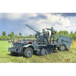 ITALERI 1/35 SD.KFZ.10/4 with FLAK 30    (6395)