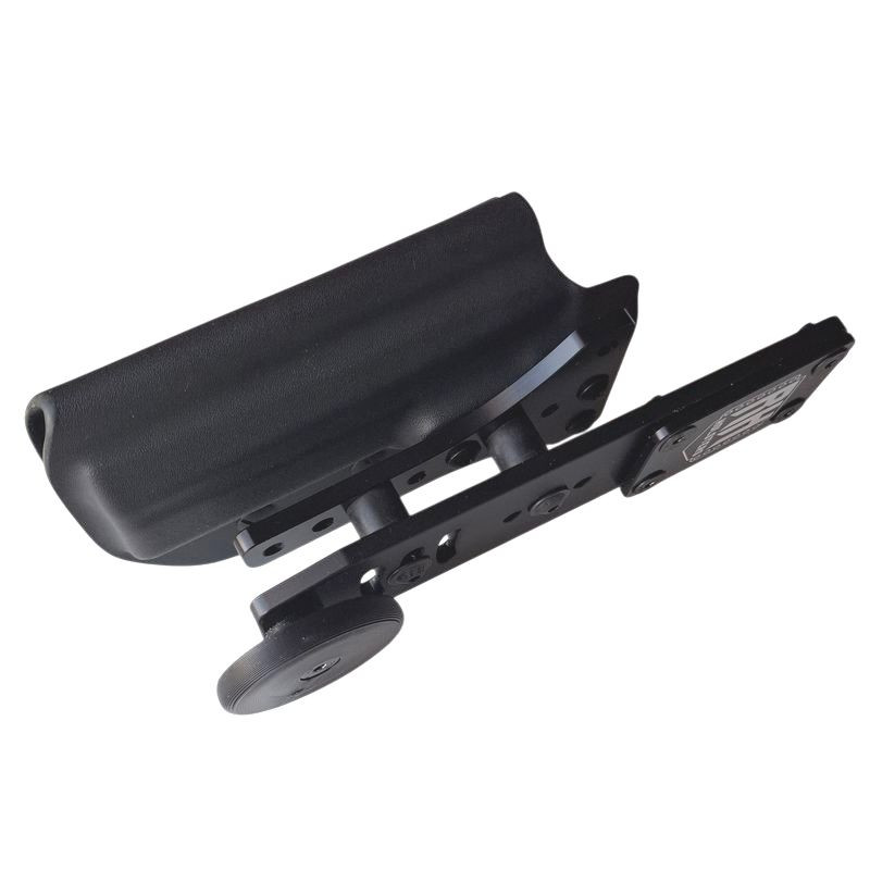 RH HOLSTERS Kabura OWB Sport CZ Shadow   2 / right / IPSC mount black / black KYDEX