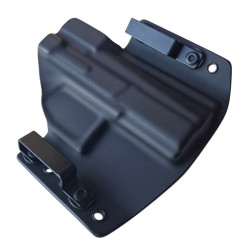 RH HOLSTERS Kabura OWB Classics CZ P-09  C NOCTURNE / left - half sweatguard / loops 40 mm / black KYDEX