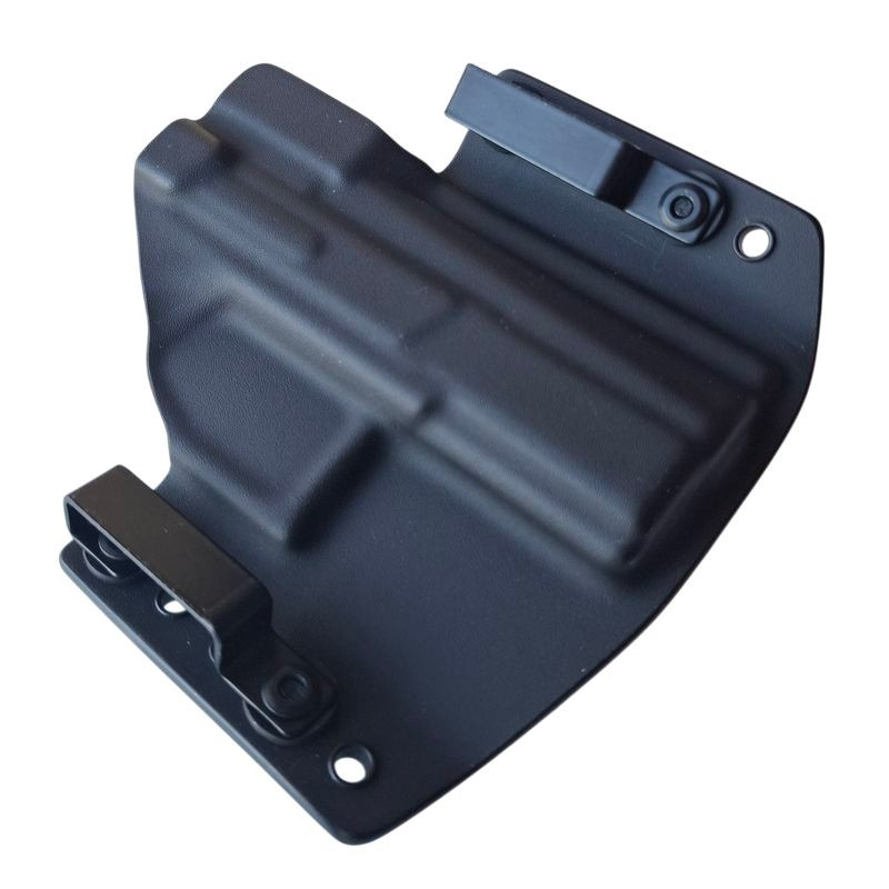 RH HOLSTERS Kabura OWB Classics CZ P-09  C NOCTURNE / left - half sweatguard / loops 40 mm / black KYDEX