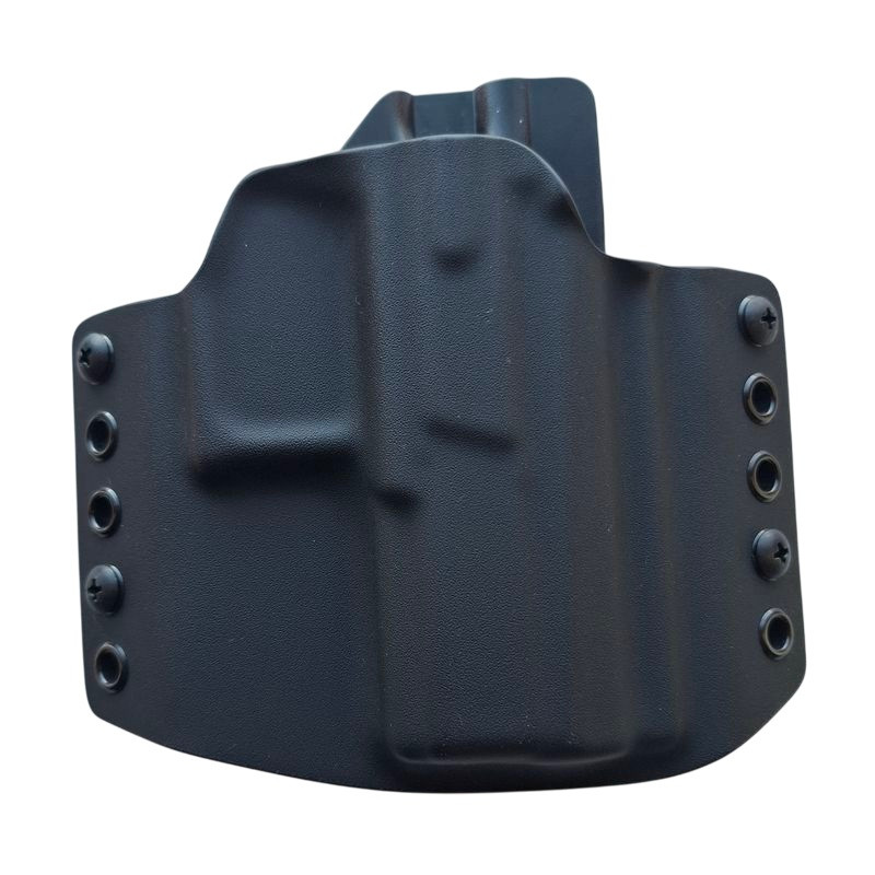RH HOLSTERS Kabura OWB Classics CZ P-09  C NOCTURNE / right - half sweatguard / loops 40 mm / black KYDEX