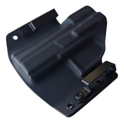 RH HOLSTERS Kabura OWB Classics CZ P-09  C NOCTURNE / right - half sweatguard / loops 40 mm / black KYDEX