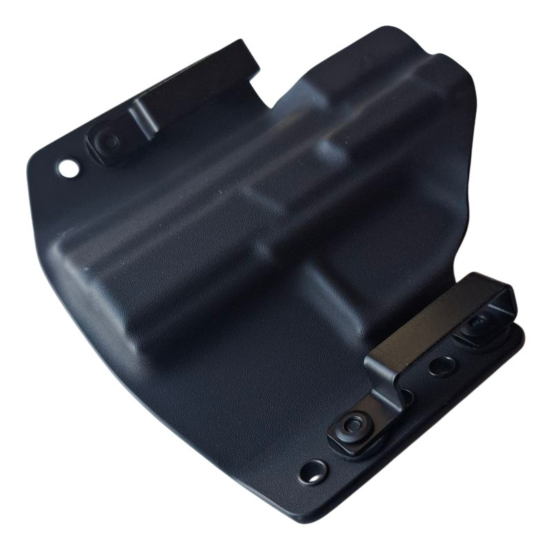 RH HOLSTERS Kabura OWB Classics CZ P-09  C NOCTURNE / right - half sweatguard / loops 40 mm / black KYDEX