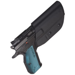 RH HOLSTERS Kabura OWB Sport CZ Shadow   2 / right / IPSC mount black / black KYDEX