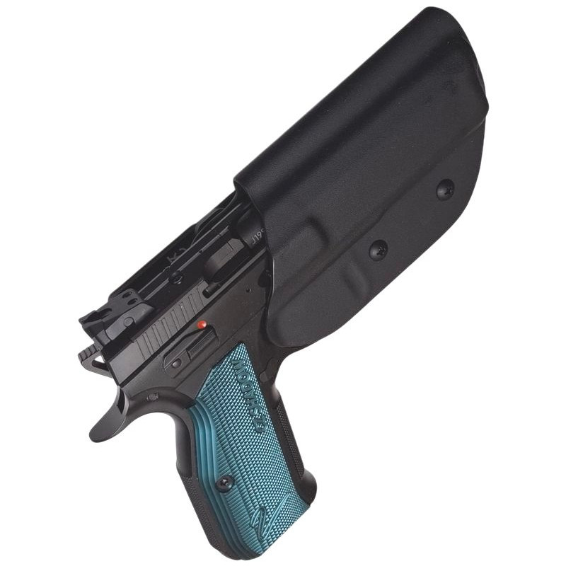 RH HOLSTERS Kabura OWB Sport CZ Shadow   2 / right / IPSC mount black / black KYDEX