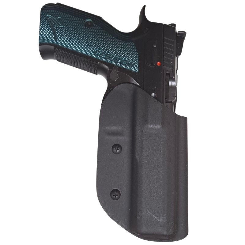 RH HOLSTERS Kabura OWB Sport CZ Shadow   2 / right / IPSC mount black / black KYDEX
