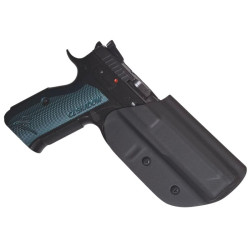 RH HOLSTERS Kabura OWB Sport CZ Shadow   2 / right / IPSC mount black / black KYDEX