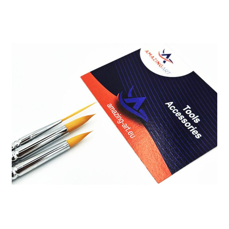 AMAZING ART BRUSH SET 0, 0, 2/0 (40252)