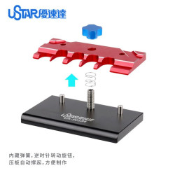 U-STAR UA-90184 Mini stolní svěrák pro leptání 80 x 48 mm