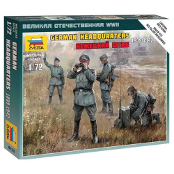 ZVEZDA 1/72 GERMAN HQ WWII...