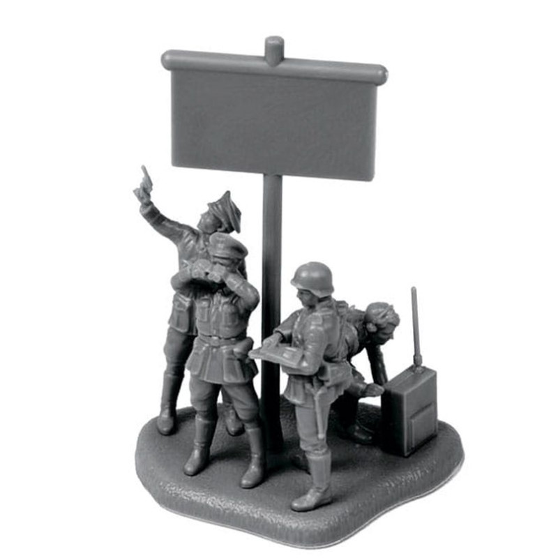 ZVEZDA 1/72 GERMAN HQ WWII (6133)