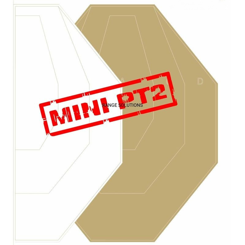 RS SHOOTING SHIELD IPSC mini PT2 - 10 kusů (31-029033-00)