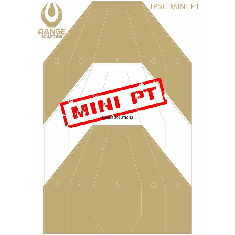 RS SHOOTING SHIELD IPSC mini PT - 10 pieces (31-026694-00)