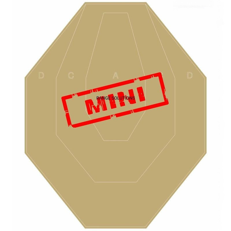 RS SHOOTING SHIELD IPSC mini - 10 pieces (31-026693-00)