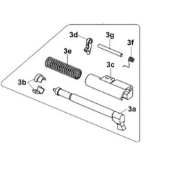 CZ Needle for CZ P-10 S/C/SC/F pistol set (0552-0700-02ND) ĆESKA ZBROJOVKA