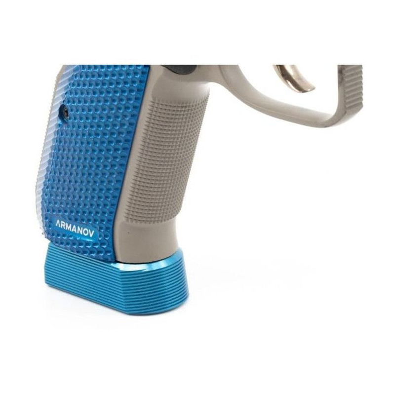 ARMANOV Stopka do magazynka CZ Shadow 2  / SP01 / CZ 75 / BLUE / +2 naboje (MPCZ1-BU) MaXXXgrip Line