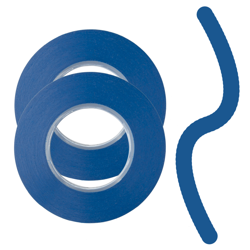 SHESTO PMA3010 ELASTYCZNA TAŚMA          MASKUJĄCA DO KRZYWIZN 10 mm ( 2 sztuki )