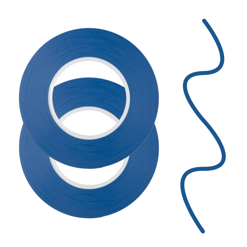 SHESTO PMA3002 ELASTYCZNA TAŚMA          MASKUJĄCA DO KRZYWIZN 2mm (2szt)