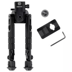 LEAPERS UTG Recon 360 TL 7-9" Bipod for Picatinny Rail (TL-BP01-B)