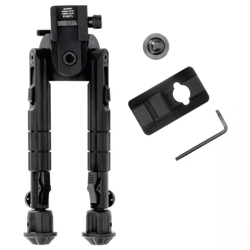 LEAPERS UTG Recon 360 TL 7-9" Bipod for Picatinny Rail (TL-BP01-B)