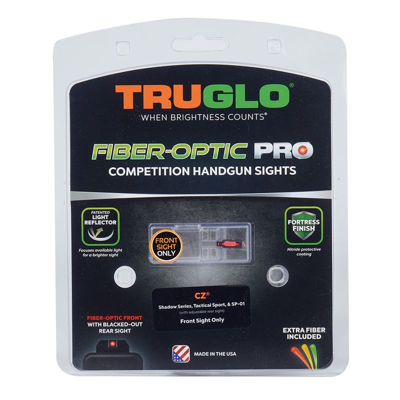 TRUGLO Fiber-Optic Sight for CZ Shadow / Tactical Sport - SP-01 (TG132CZS)