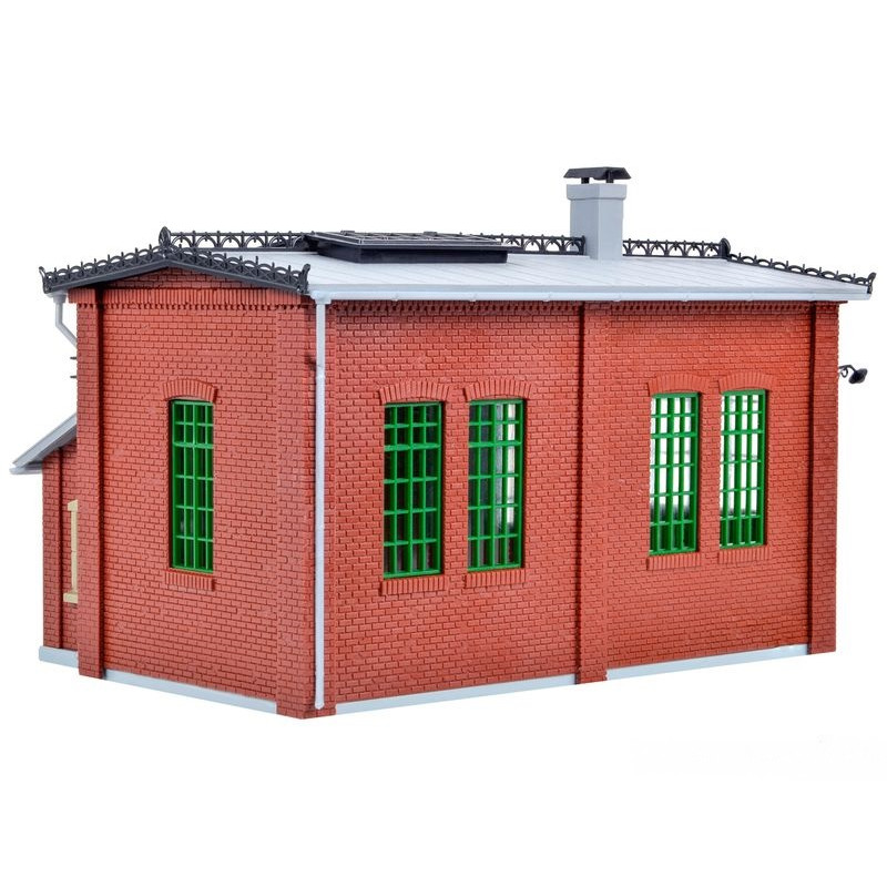 VOLLMER 45750 H0 Single-station locomotive shed with outbuilding