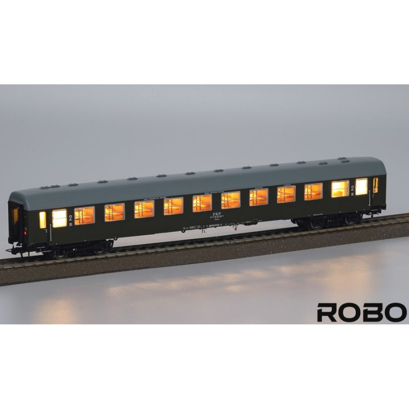 ROBO 244061 PERSONAL WAGON 110Ac PKP stanice Warszawa Szczęśliwice / osvětlení - nová deska