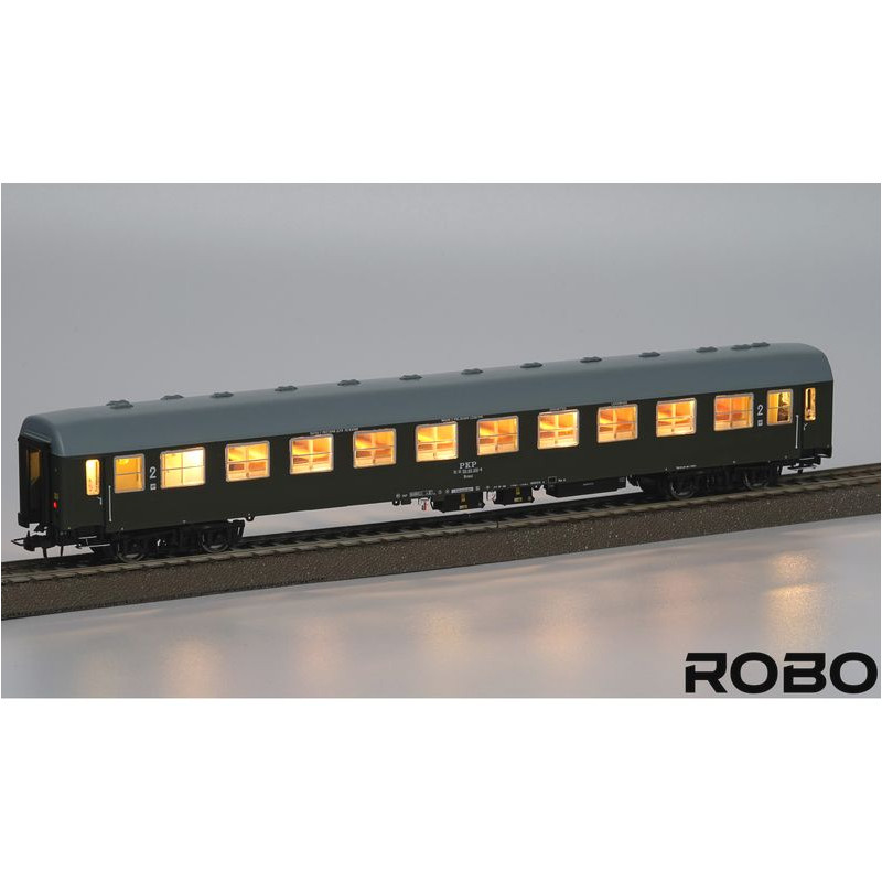 ROBO 244061 PERSONAL WAGON 110Ac PKP stanice Warszawa Szczęśliwice / osvětlení - nová deska