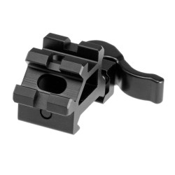 LEAPERS 45/90-degree bifurcator for Picatinny rail (MAD0122) - 1 Slot