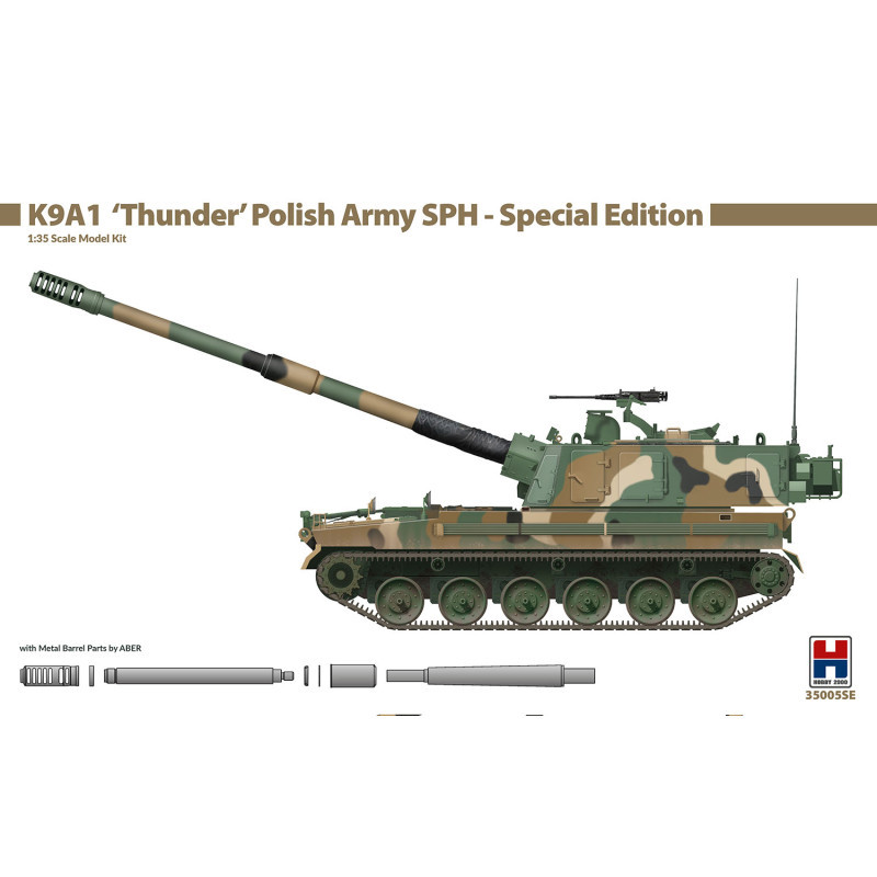 HOBBY 2000 1/35 K9A1 "Thunder" polské armády SPH - speciální edice (35005SE)