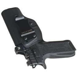 RH HOLSTERS Kabura IWB Classics CZ P-09  F NOCTURNE / right - wewnętrzna / without sweatguard / flushclip 40 mm / black KYDEX