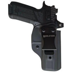 RH HOLSTERS IWB Classics CZ P-09 F NOCTURNE holster / right - internal / without sweatguard / flushclip 40 mm / black KYDEX