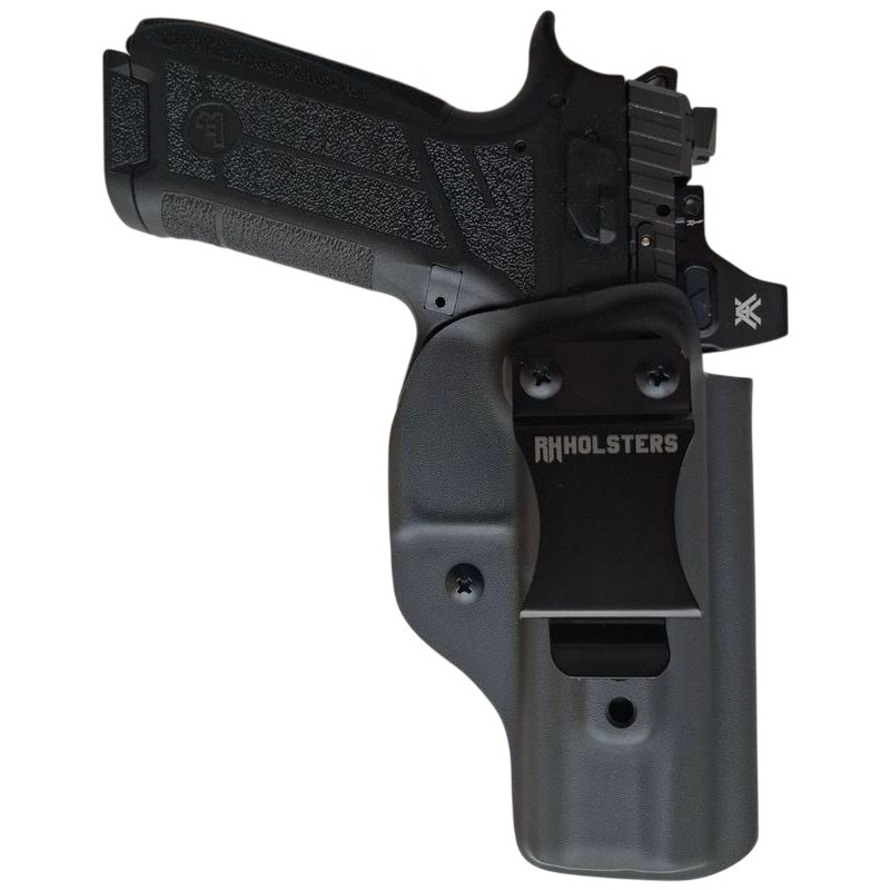 RH HOLSTERS IWB Classics CZ P-09 F NOCTURNE holster / right - internal / without sweatguard / flushclip 40 mm / black KYDEX