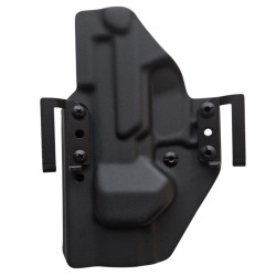 RH HOLSTERS OWB Frogy Sig Sauer P320 M17 holster / right - 1/2 sweatguard / speedloops 40 mm / black KYDEX