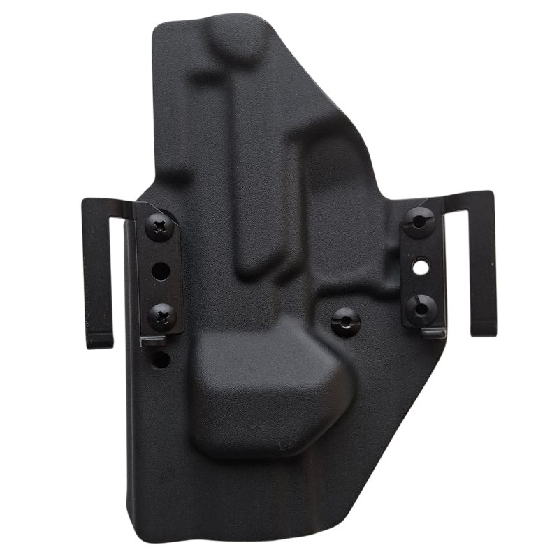 RH HOLSTERS OWB Frogy Sig Sauer P320 M17 holster / right - 1/2 sweatguard / speedloops 40 mm / black KYDEX