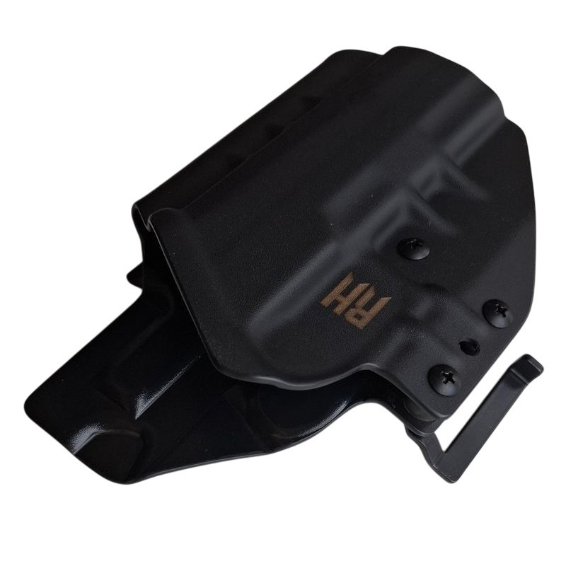 RH HOLSTERS OWB Frogy Sig Sauer P320 M17 holster / right - 1/2 sweatguard / speedloops 40 mm / black KYDEX
