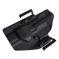 RH HOLSTERS OWB Frogy Sig Sauer P320 M17 holster / right - 1/2 sweatguard / speedloops 40 mm / black KYDEX