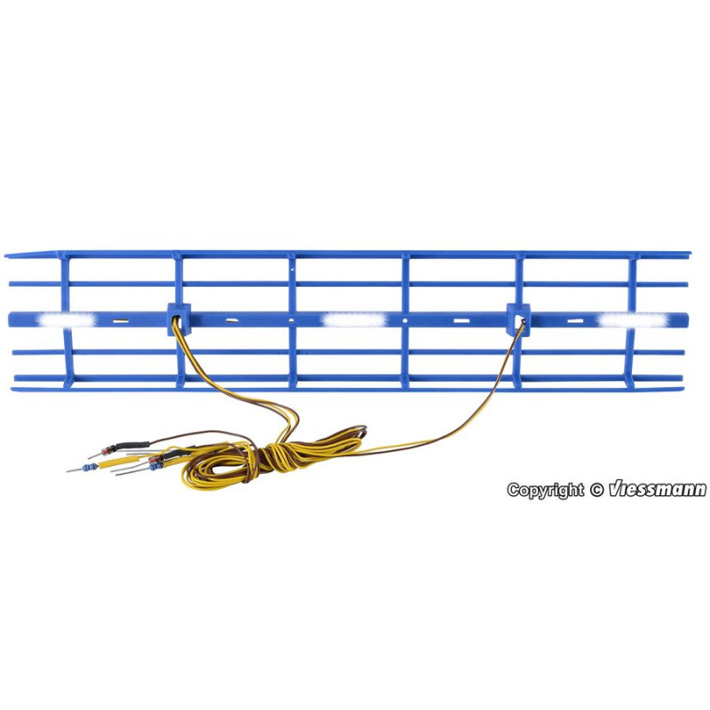 KIBRI 39557 H0 PERON with shelter and LED lighting