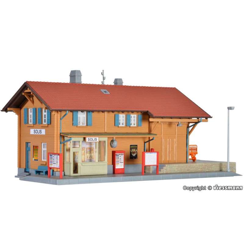 KIBRI 39372 H0 Dworzec kolejowy SOLIS