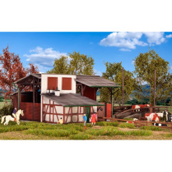 KIBRI 39096 H0 STABLE with...