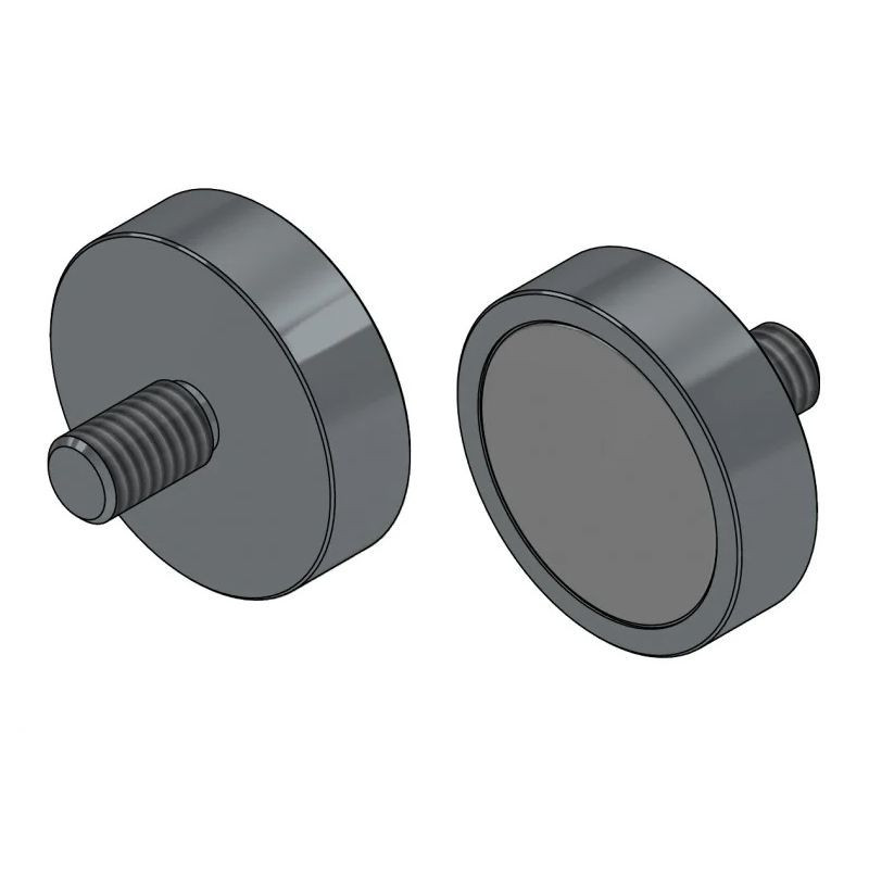 MAGNES NEODYMOWY WALEC 16* 4,5 mm /      z gwintem M6 - zewnętrzny