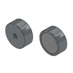 MAGNES NEODYMOWY WALEC 19* 8 mm /        z gwintem M4 - wewnętrzny