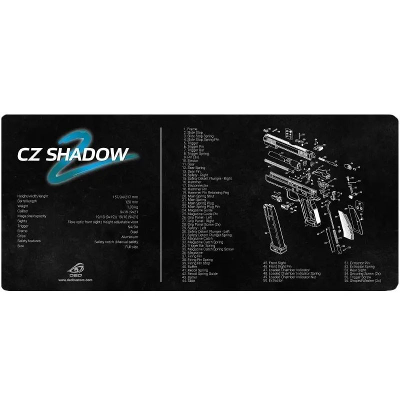 CZ Mata do czyszczenia broni CZ Shadow   2 ( 90 x 40 cm ) DED