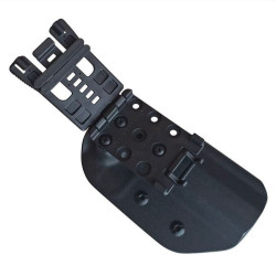 Pouzdro OWB Sport CZ Shadow 2 Target 5" / levé - Tek-lok / 3 mm / černé pouzdro KYDEX