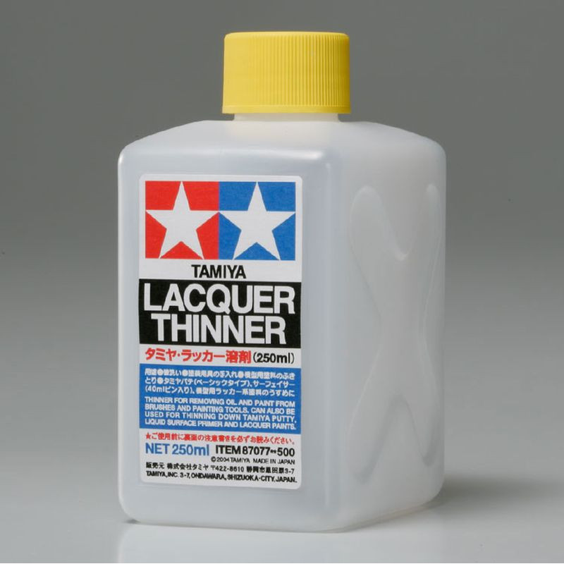 TAMIYA LACQUER THINNER 250 ml (87077)