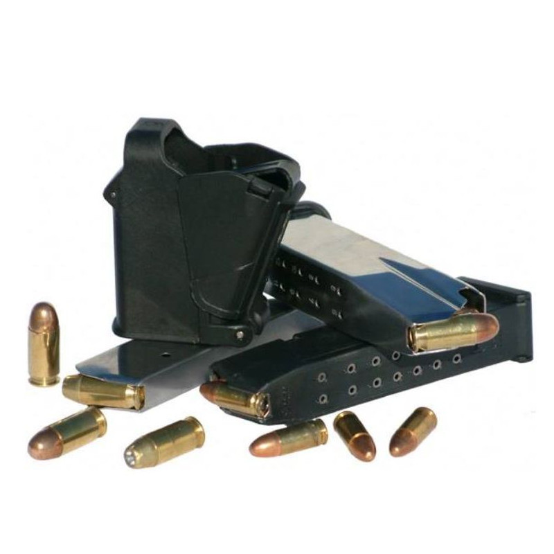 MAGLULA UpLULA rychlonabíječka 9 mm - .45 / oranžovo-hnědá (UP60BO)