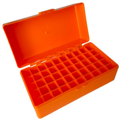 MEGALINE Box for .223 ammunition / 50 pieces / orange