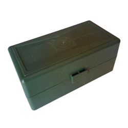 MEGALINE Box for .223 ammunition / 50 pieces / green